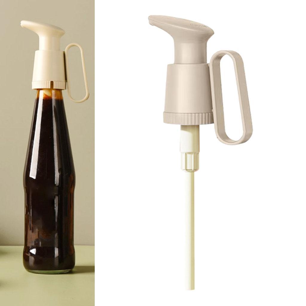 Sauce Bottle Press Mouth Nozzle Oil Pot Pump Head Accessory