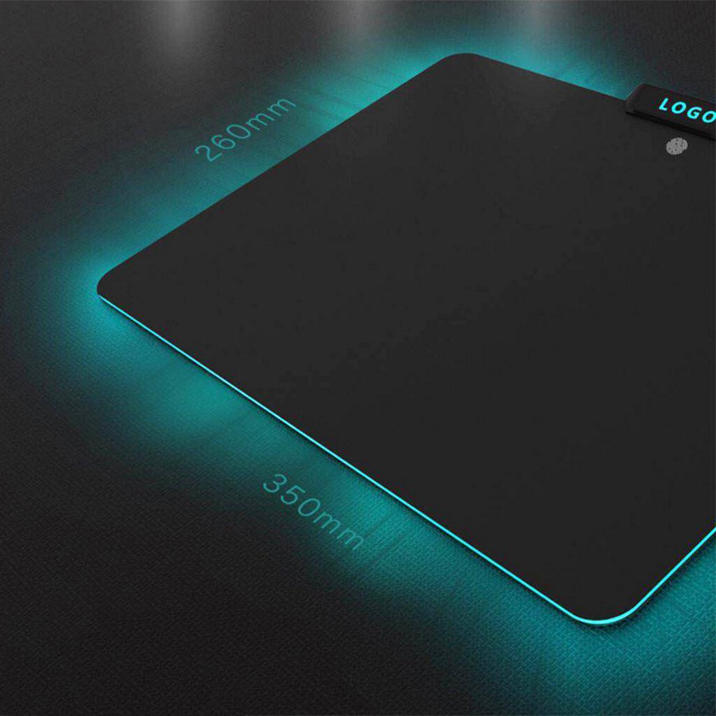 7 RGB Mode LED Gaming Mouse Pad Extra Large Size 14x11inch USB Powered