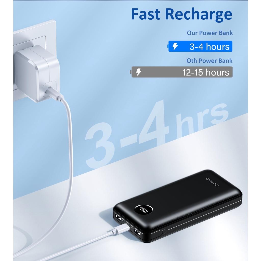 Pin Sạc Dự Phòng 45W dung lượng 20000mAh Choetech B653