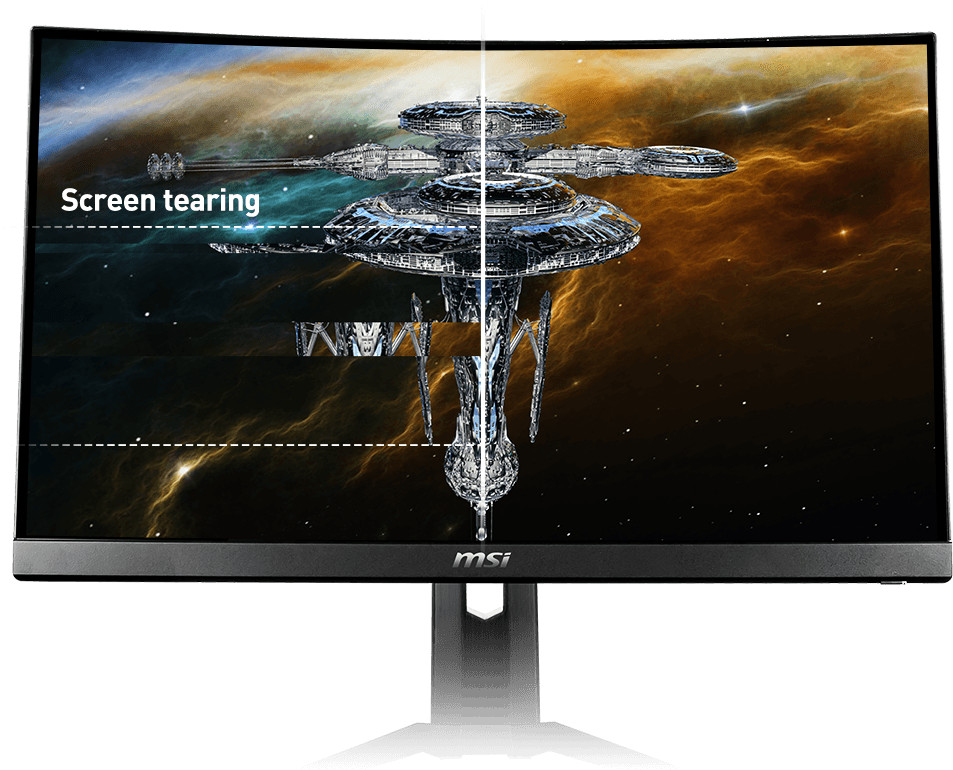 Màn hình cong MSI OPTIX 31.5&quot; MAG322CQRV (2560 x 1440/144Hz/HDMI/1ms) - Hàng Chính Hãng