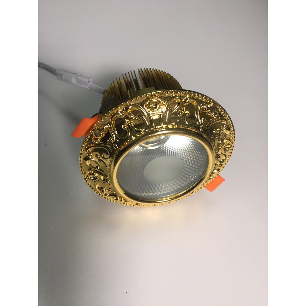 ĐÈN LED ÂM TRẦN LED TÁN QUANG 10W GOLD