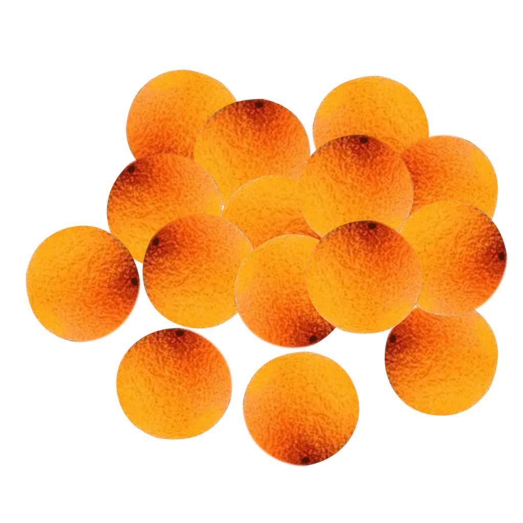 15pcs/box   Up Boilies Floating Ball Beads Pellet Carp Fishing  Orange