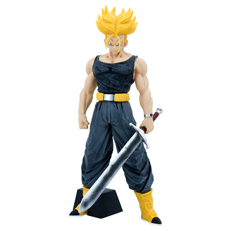 Mô Hình Dragon Ball Trunk tóc vàng cầm kiếm siêu ngầu - cao 21cm - Figure Dragon Ball
