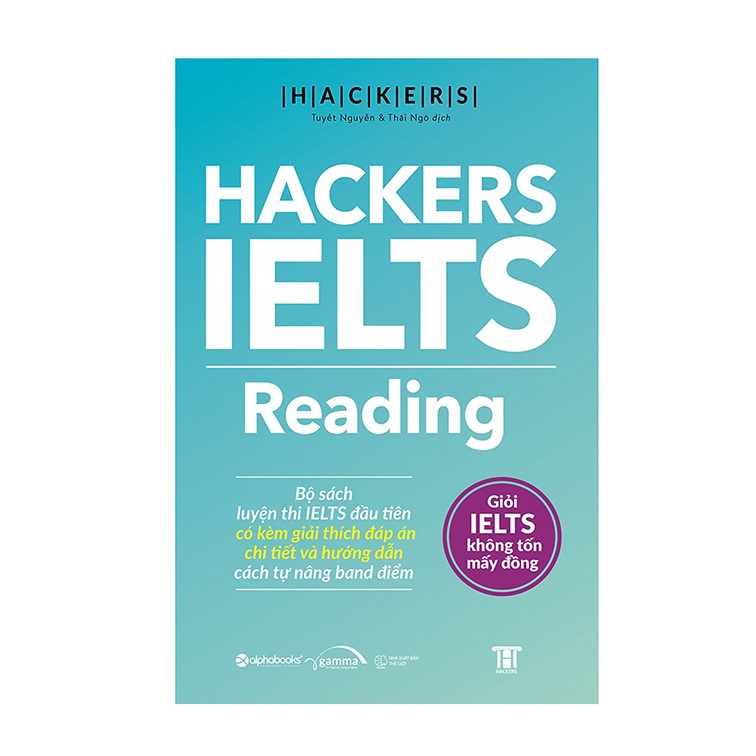 Combo 2 Cuốn Hackers IELTS : Hackers IELTS Listening + Hackers IELTS Reading