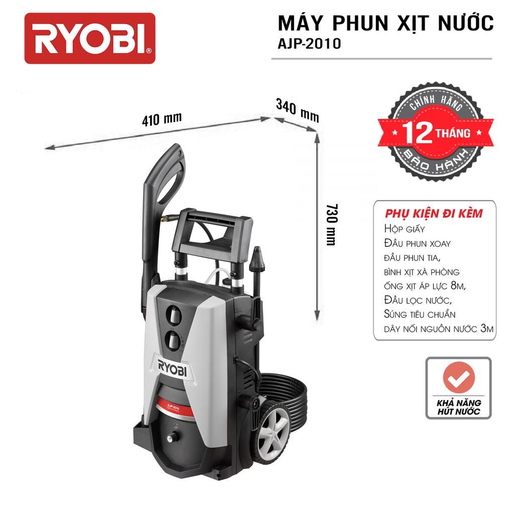 Máy xịt rửa cao áp 1700W Ryobi Kyocera AJP-2010