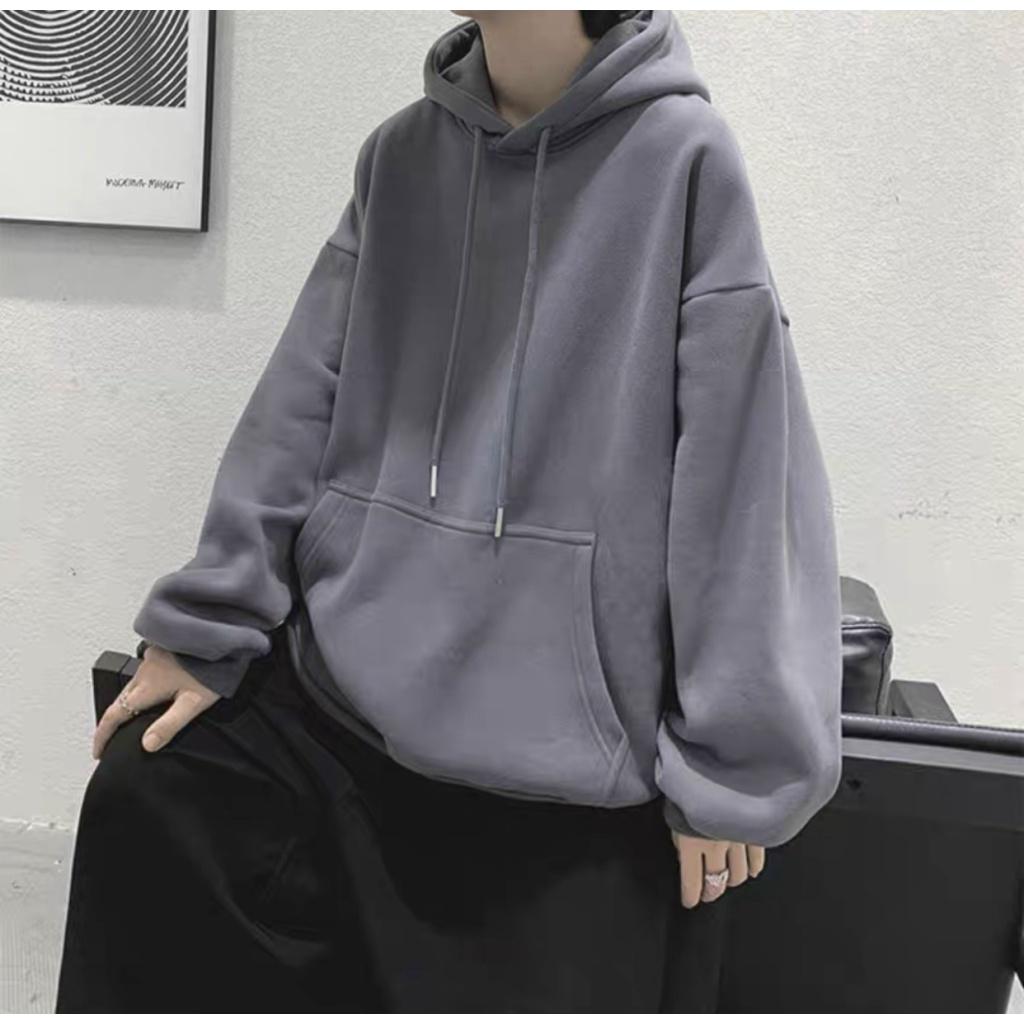 ÁO KHOÁC NỈ HOODIE TRƠN TÚI BỰ GIỮA CHẤT VẢI NỈ BÔNG DÀY LOẠI 1 MẶC SIÊU ẤM ÁP UTT