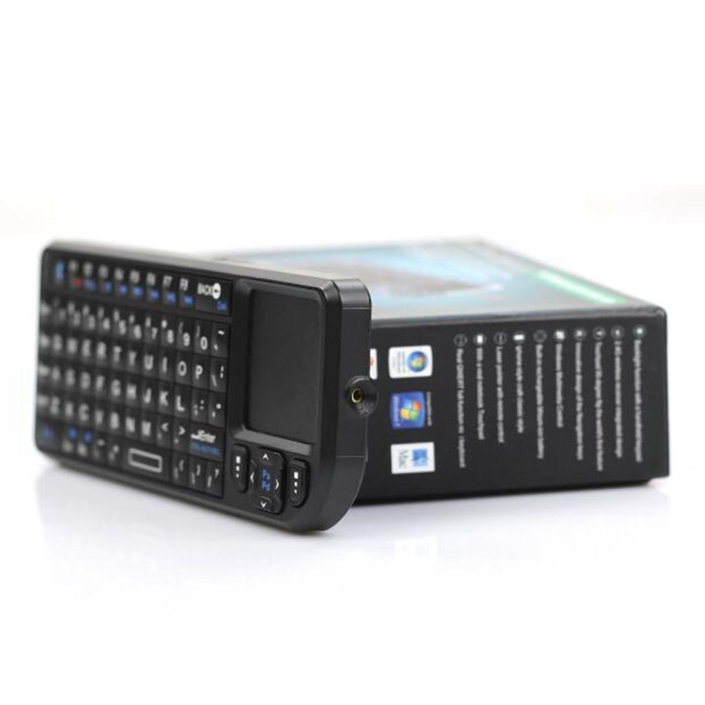 Bluetooth Wireless Mini Protable Keyboard w/ Touchpad Remote Control for PC