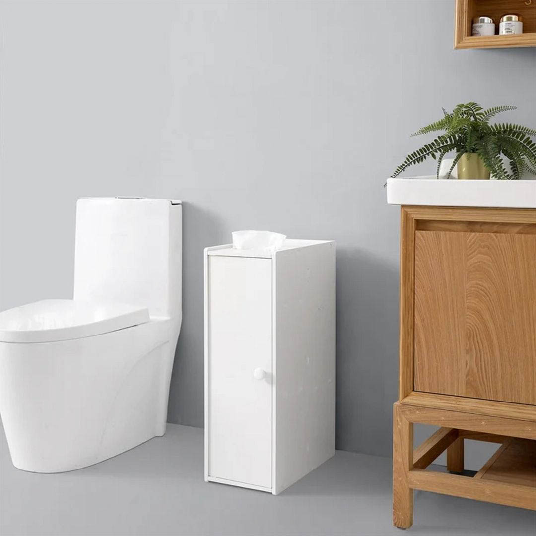Tủ phòng tắm gỗ hiện đại SMLIFE Satuma | Gỗ MDF dày 17mm chống ẩm | D20xR40xC70cm