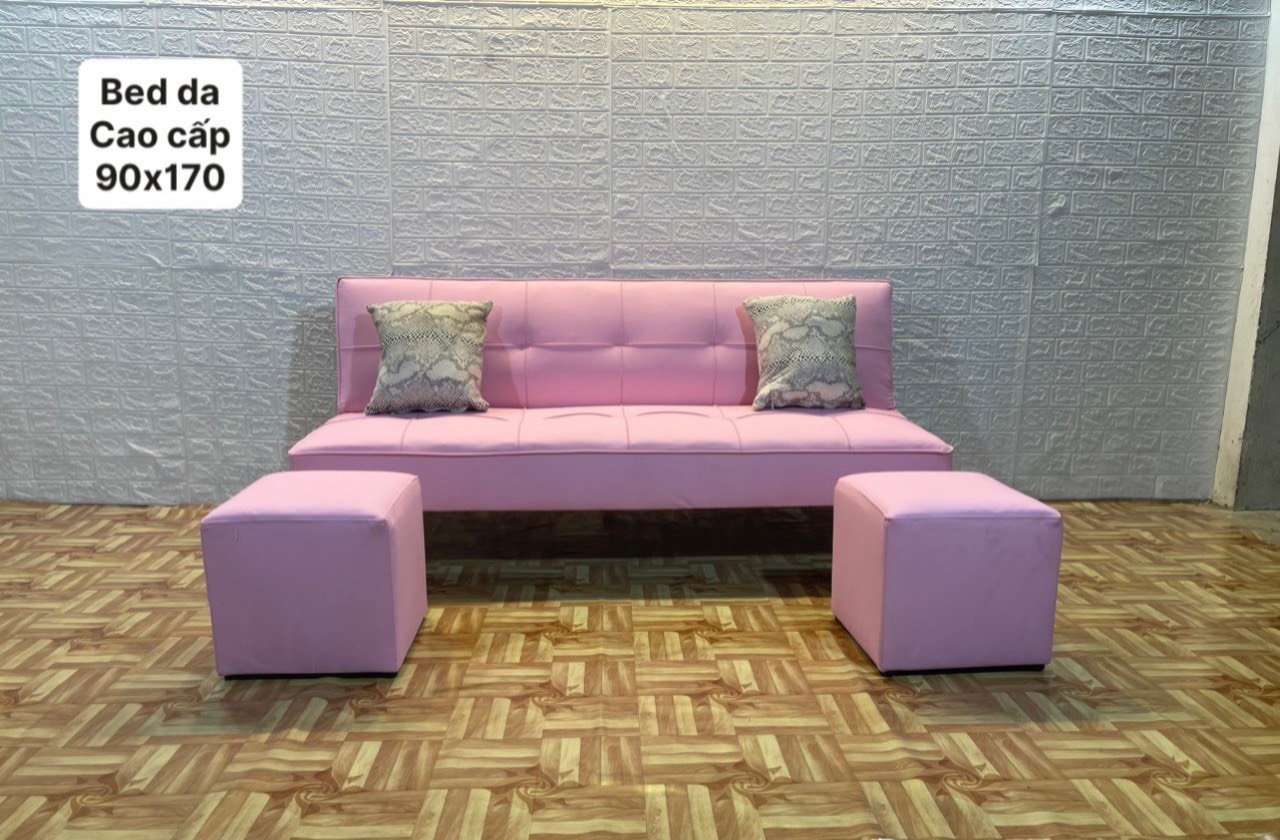 Bộ sofa bed không tay 1m7 tiện lợi Tundo chung cư, căn hộ giá rẻ