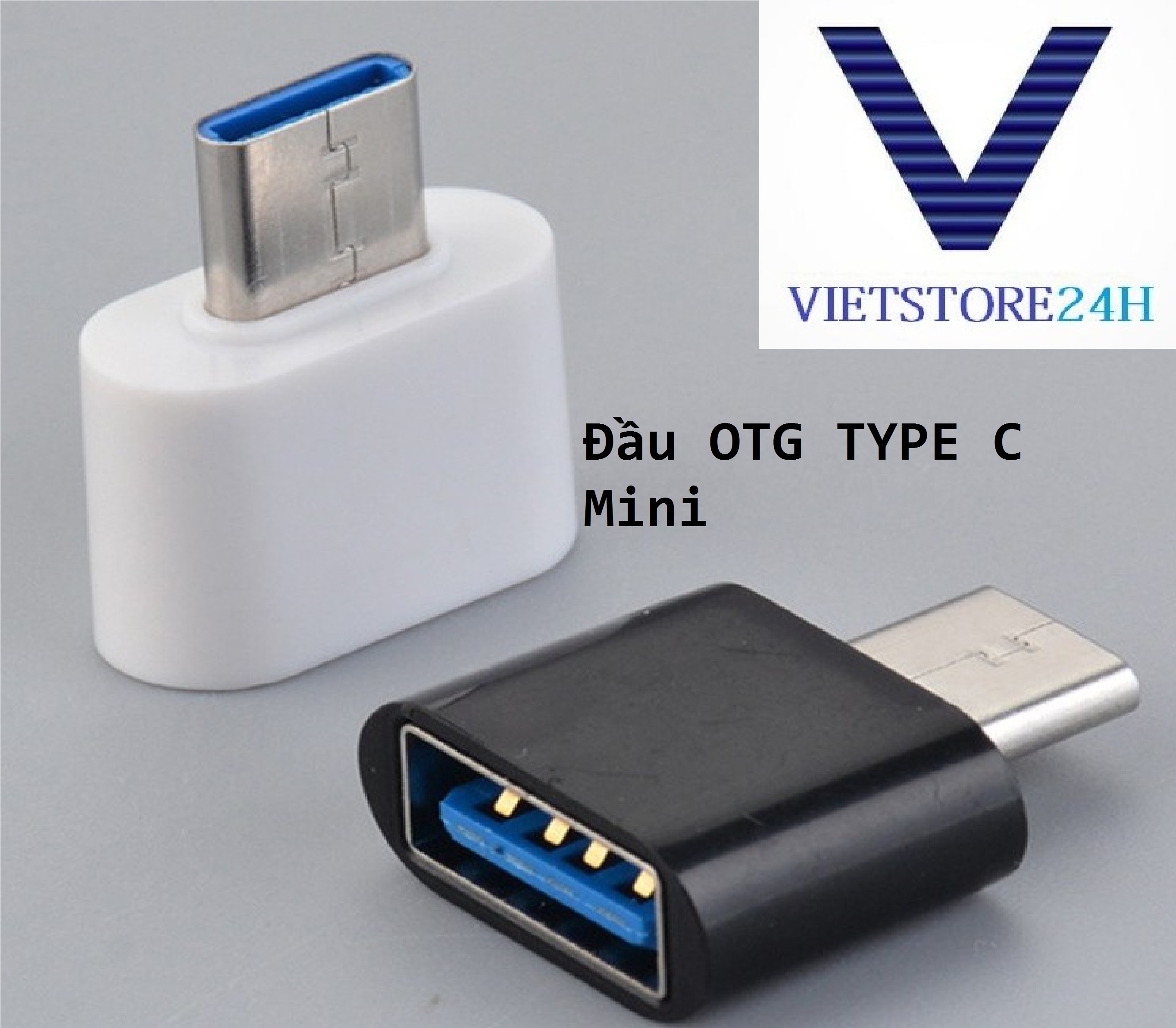 Đầu OTG TYPE C Mini VT - Màu Ngẫu Nhiên