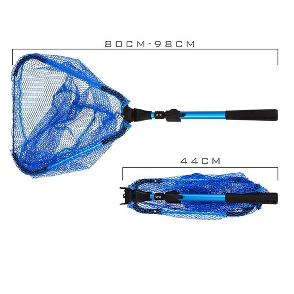 Collapsible Fly Fishing Landing Net Bass Trout Net Foldable Fishing Net