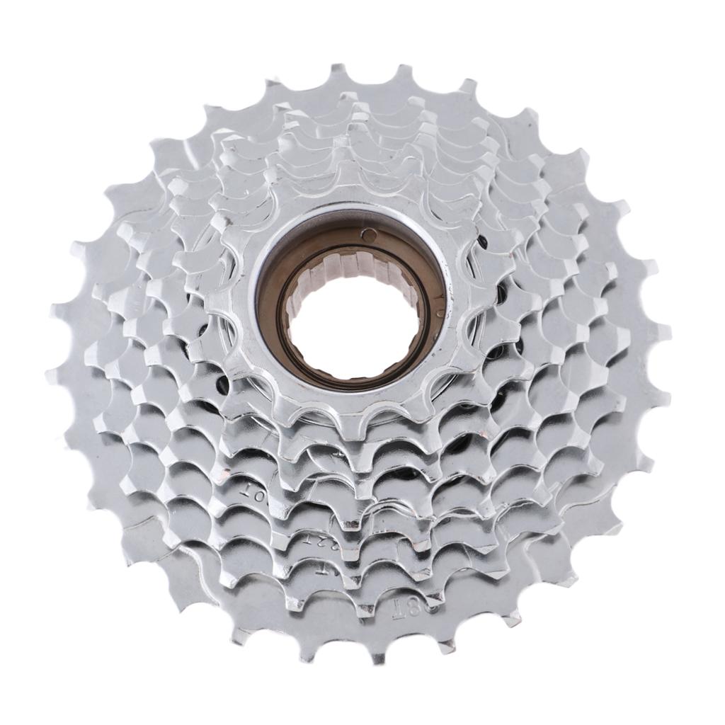 8 Speed Steel Cassette Sprockets 13-28T Mountain Bike Bicycle Freewheel