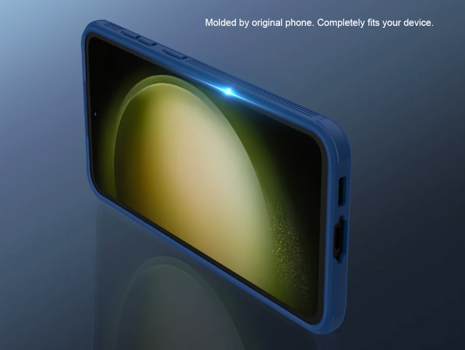 Ốp lưng cho Samsung Galaxy S23 FE bảo vệ camera chống sốc hiệu Nillkin Camshield chống sốc cực tốt, chất liệu cao cấp, có khung & nắp đậy bảo vệ Camera - hàng chính hãng