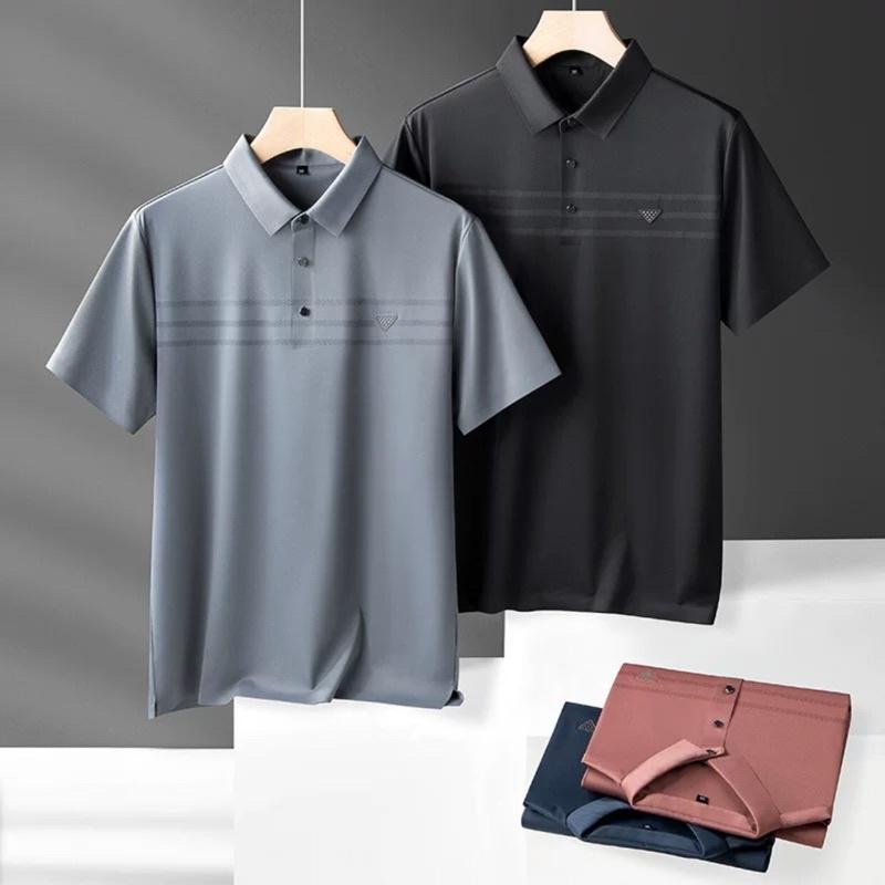 Áo Nam Polo Lụa Cao Cấp.Áo Phông Nam Cổ Bẻ.88232