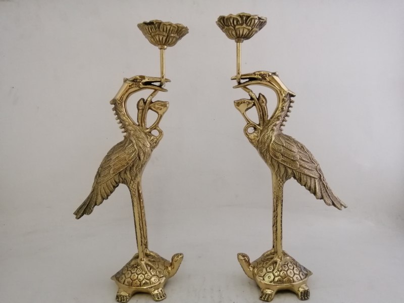 Hạc đồng nhỏ cao 26cm