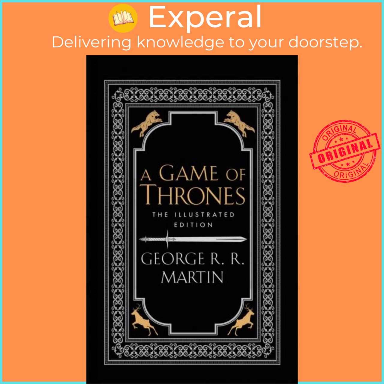 Sách - A Game of Thrones by George R.R. Martin (UK edition, hardcover)