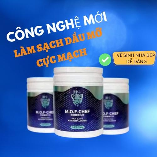 Bột tẩy dầu mỡ đa năng Chano - tẩy sạch vết dầu mỡ, giúp nhà bếp sạch thơm tho