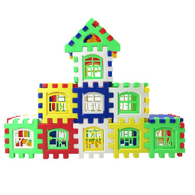 Bộ đồ chơi lắp ráp hình ngôi nhà nhiều chi tiết cho bé  S08