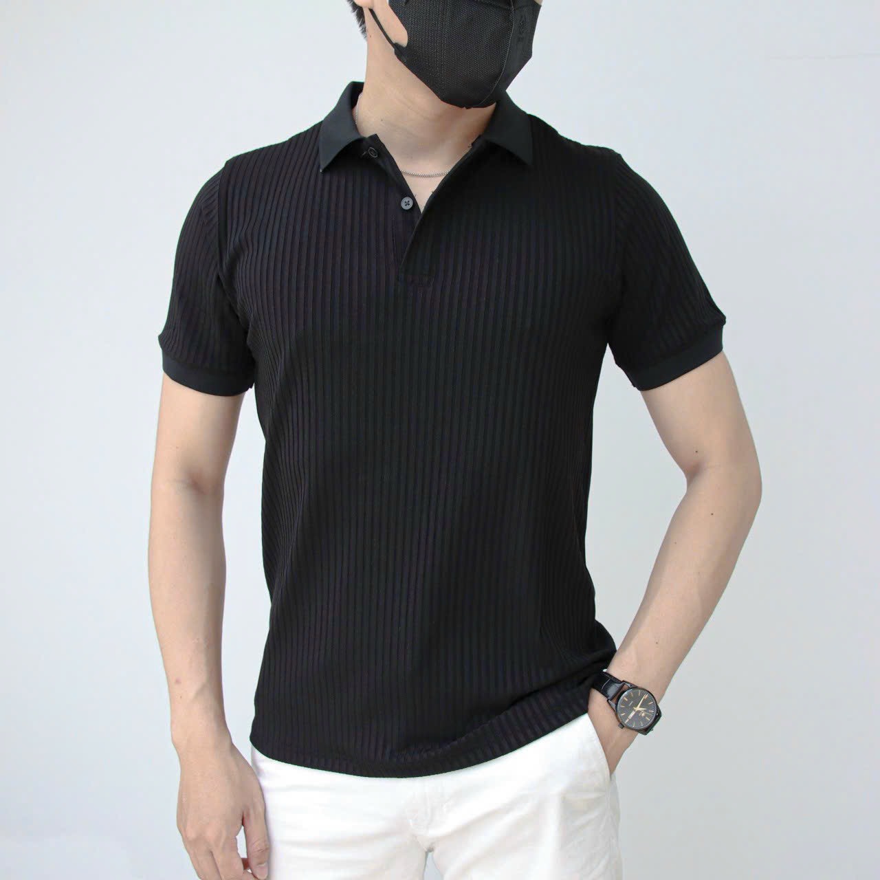 Thun POLO Cotton gân QC cao cấp