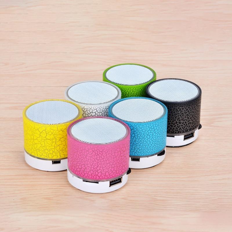 Loa Bluetooth Không Dây Nhỏ Gọn Có Đèn LED Hỗ Trợ Thẻ Nhớ TF Nghe Nhạc MP3 Và Phụ Kiện