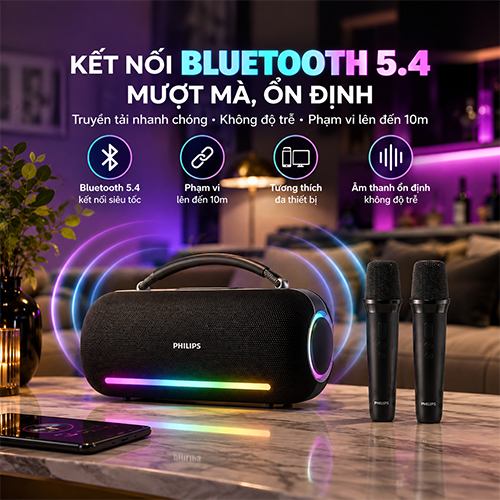 Loa Bluetooth Philips TAS3210DM/70 - Hàng chính hãng