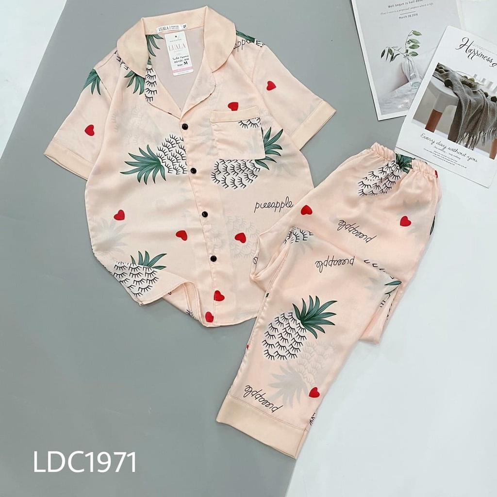 BỘ PYJAMA LỤA SATIN CAO CẤP
