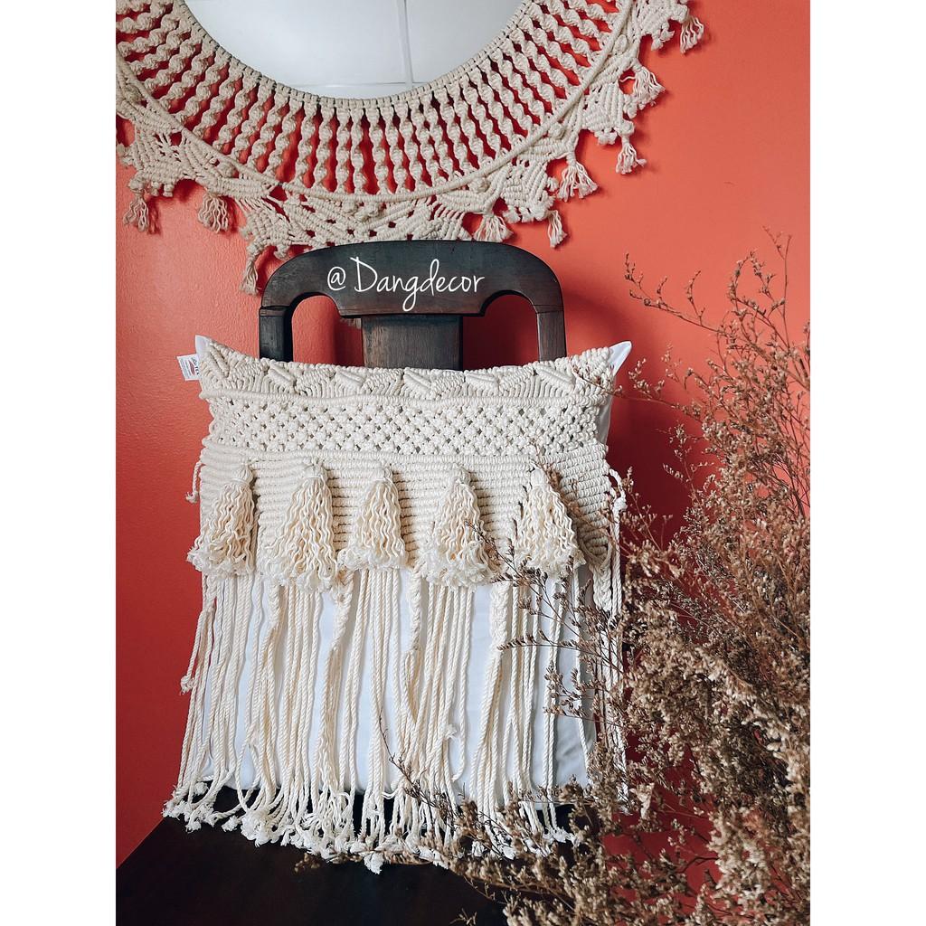 Bọc gối sofa phong cách boho, vintage nhiều kiểu