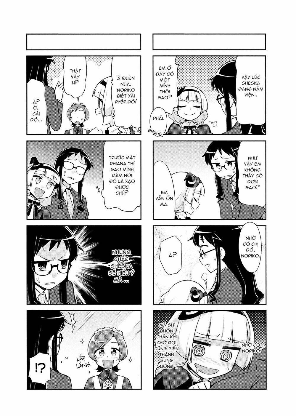 majyo to houki to kurobuchi megane chapter 3 6