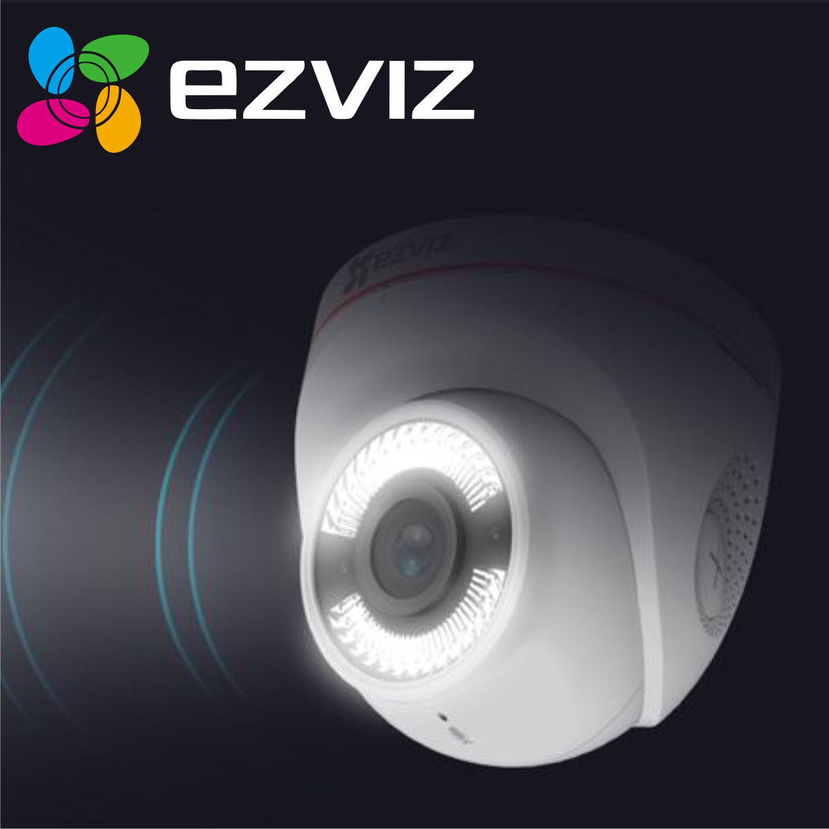 Camera EZVIZ C4W 1080P, WIFI, Chống Nước IP67, Ghi Gình Ban Đêm Có Màu, Tích Hợp AI, Chuẩn Nén Video H.265 - Hàng Chính Hãng