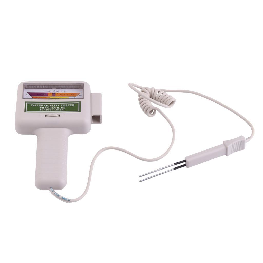 Digital Water Quality Tester Meter PH Chlorine Swimming Pool Tester