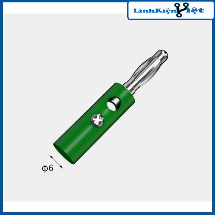 Jack bắp chuối 4mm giá rẻ đủ màu