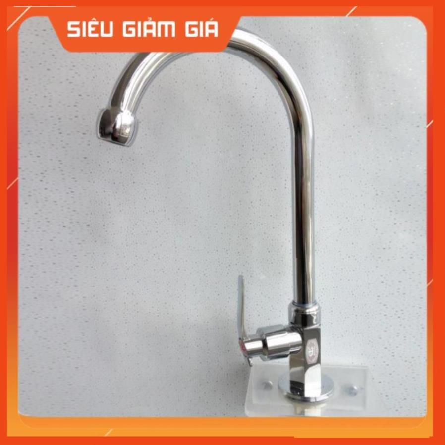 Vòi nước bằng thép không gỉ thiết kế hiện đại dành cho bồn rửa chén 206806