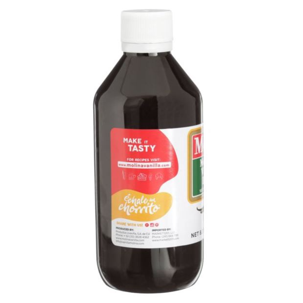Hương mùi Vani Nguyên Chất hiệu Molina Vanilla Extract 250ml