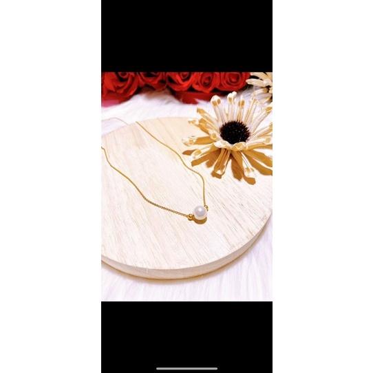 Dây chuyền Ngọc -trai mix bạc 925