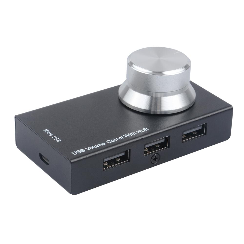 Bộ điều khiển AIMOS Audio Knob âm lượng đa phương tiện USB đa năng,bằng kim loại