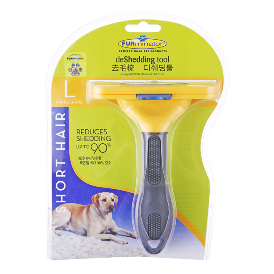 Lược Chải Lông Furminator Có Nút Bấm - Màu Ngẫu Nhiên