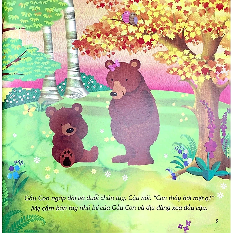 Ehon Châu Âu - Chúc Gấu Con Ngủ Ngon