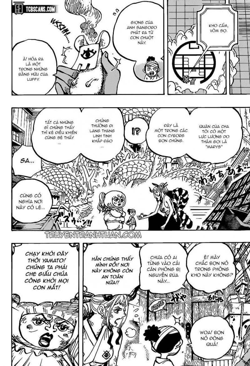đảo hải tặc - one piece chapter 1005 13
