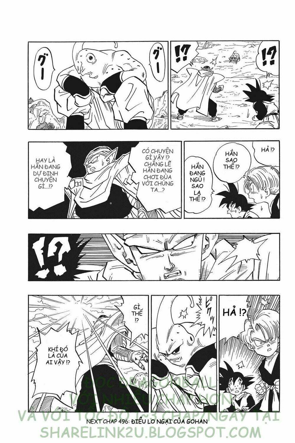dragon ball - bảy viên ngọc rồng chapter 496 14