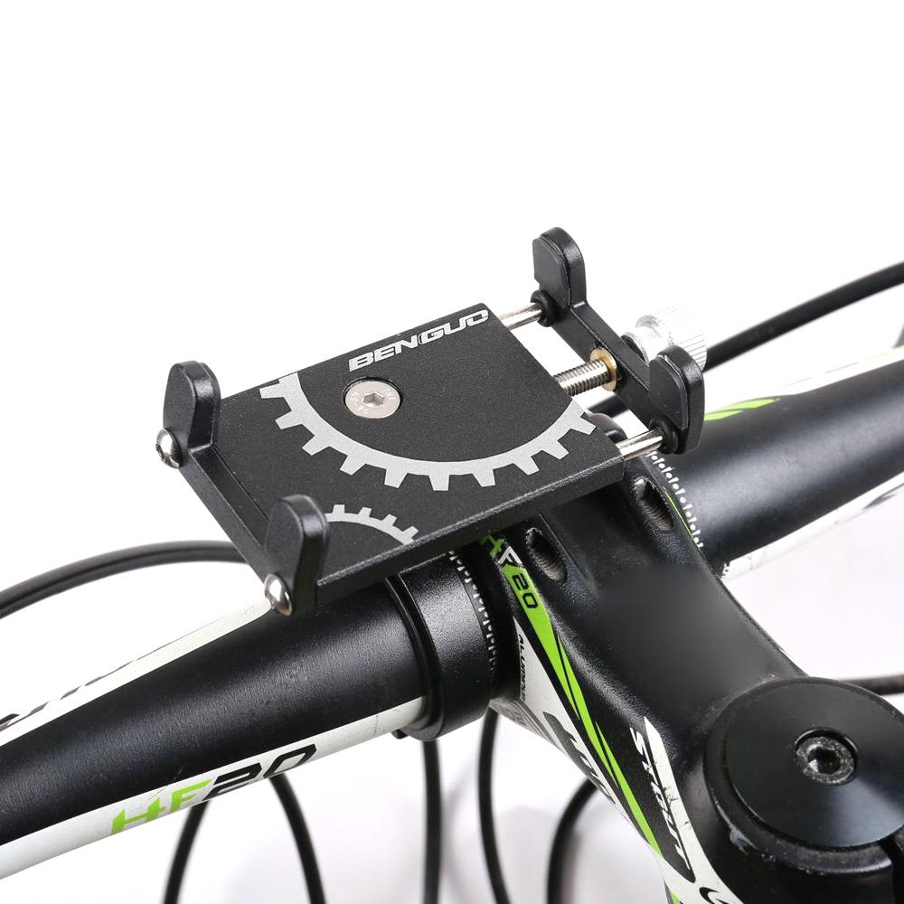 Giá đỡ điện thoại di động gắn tay lái xe đạp hợp kim nhôm siêu bền