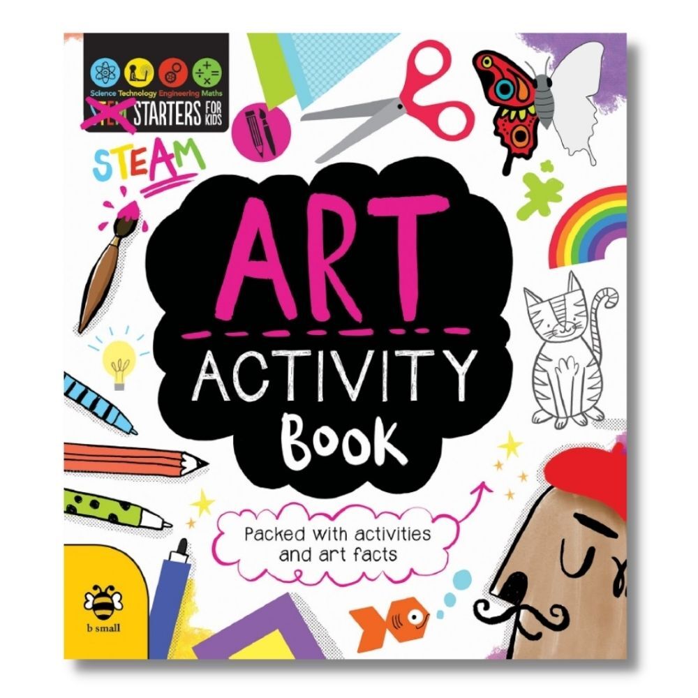 Sách mỹ thuật thiếu nhi tiếng Anh: Stem Starters Art
