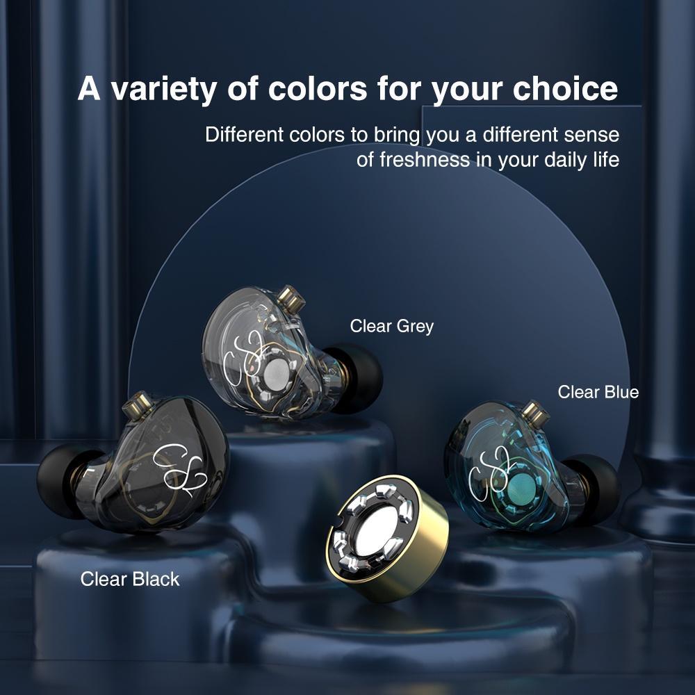 Tai nghe nhét tai thể thao FAAEAL TRN CS2 1DD âm thanh HIFI có dây có thể tháo rời