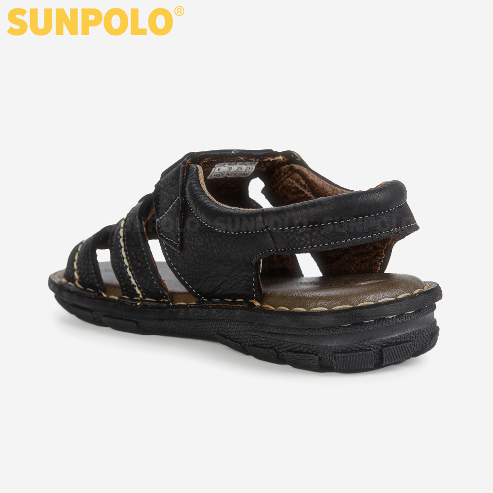 Sandal Nam Da Bò SUNPOLO SDA002 Trẻ trung, năng động