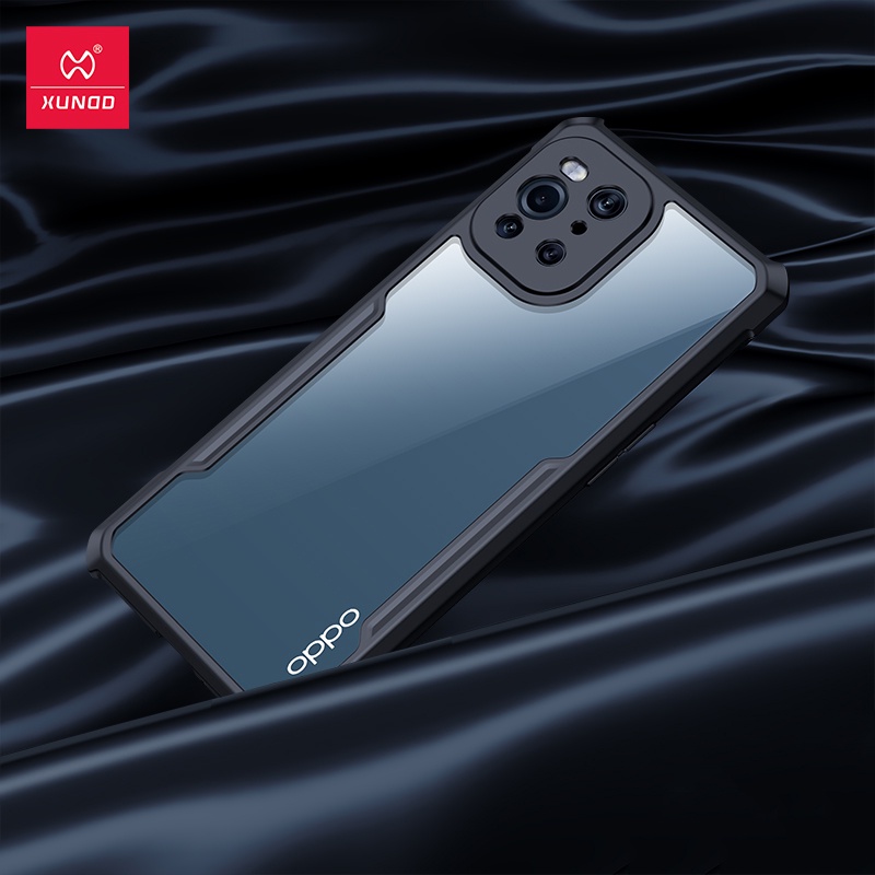 Ốp lưng dành cho Oppo Find X3 Find X3 Pro trong suốt chống sốc XUNDD, chống va đập, bảo vệ camera, siêu bền bỉ - Hàng nhập khẩu
