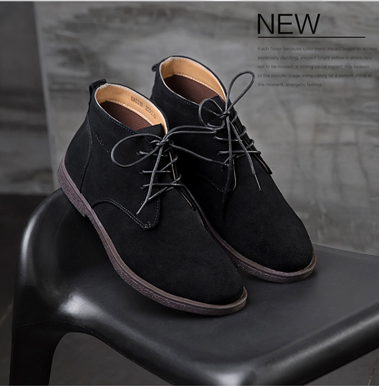 Giày Boot (bốt) Chukka-Desert, giày cổ cao big size cỡ lớn cho nam chân to cân đối