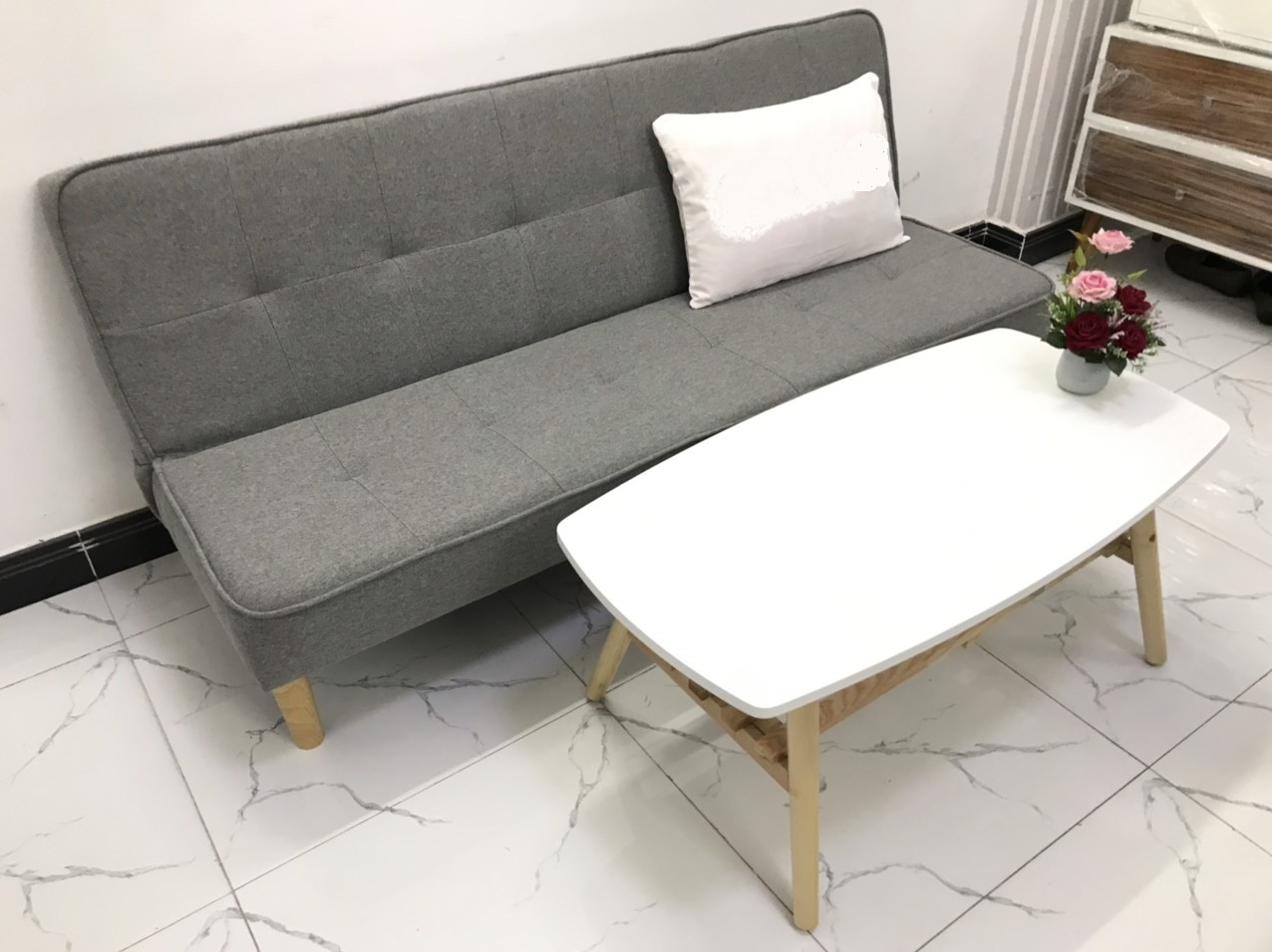 Bộ ghế sofa bed, sofa giường phòng khách sivali04, salon, sopha, sa lông, sô pha 