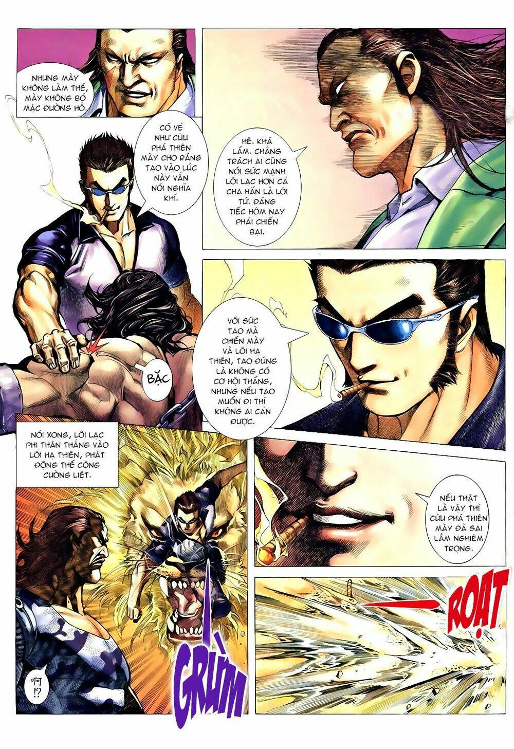 á châu hùng sư chapter 4 8