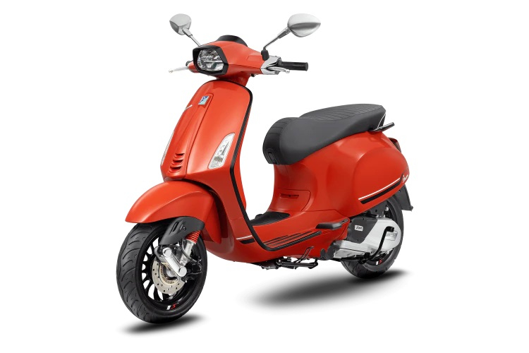 Xe Tay Ga Vespa Sprint S 125 Màu Cam Orange Tramonto