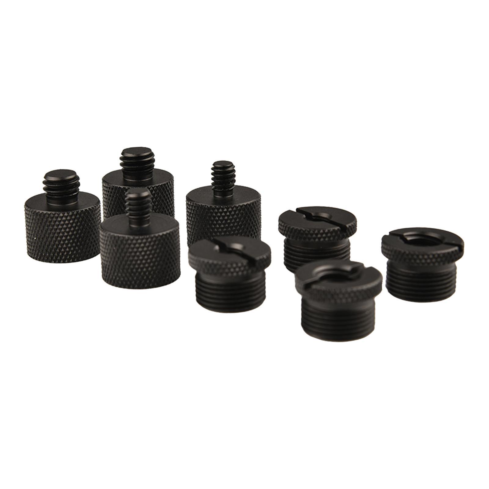 Set of 8 Mic Stand Adapter for Mic Clips, Camera Stands, Stands