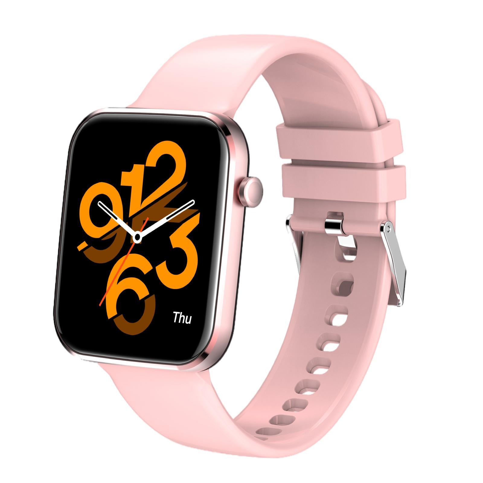 Smart Watch Bluetooth Health for Men Women Waterproof Pink